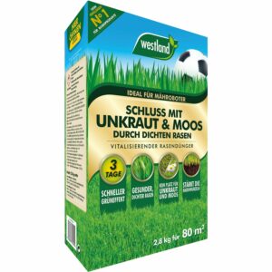 Westland Rasendünger Schluss mit Unkraut & Moos 2