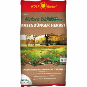 Wolf-Garten Herbst-Rasendünger Natura 18