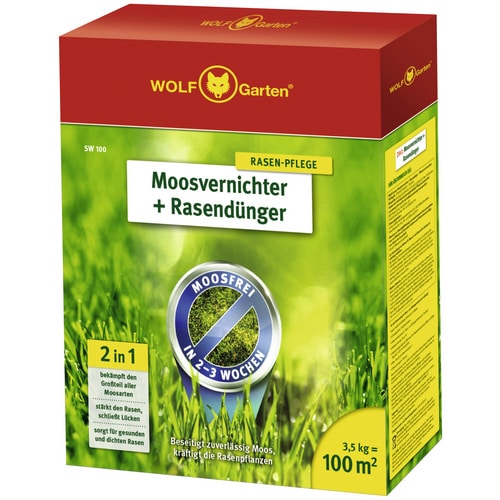 WOLF GARTEN Rasendünger & Moosvernichter »SW 100«