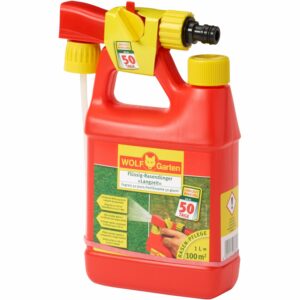 Wolf-Garten Flüssig-Rasendünger Rasenfarbe Langzeit LL 100 B 1.000 ml