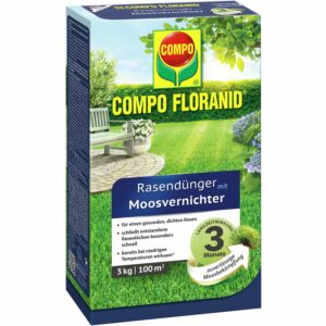 Compo  Rasendünger mit Moosvernichter 3 kg